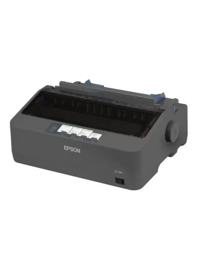 طابعة نقطية من ابسون Epson  LQ-350  بـ 24 سناً تعمل بنظام مصفوفة النقاط رمادي